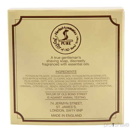 Taylor Of Old Bond Street, Træskål med Sandeltræsæbe, 100 g.