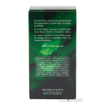 Sir Irisch Moos Shaving Soap Stick, 100g