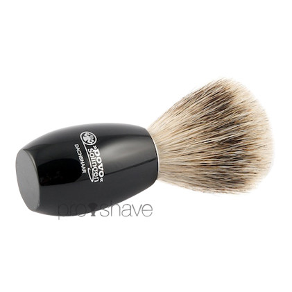Dovo Barberkost, Sort Akryl, Pure Badger