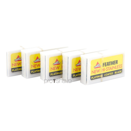 Feather Barberblade, 10 stk.