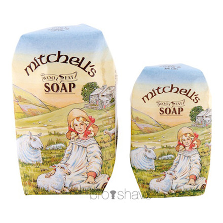 Mitchell's Wool Fat Badesæbe, 150 gr.