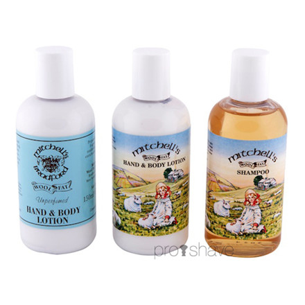 Mitchell's Wool Fat Hand & Bodylotion,150 ml., uden parfume