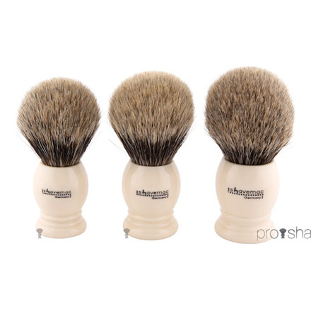 Shavemac Barberkost, Pure Badger, 26mm