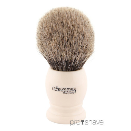 Shavemac Barberkost, Pure Badger, 30mm