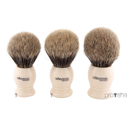 Shavemac Barberkost, Pure Badger, 30mm