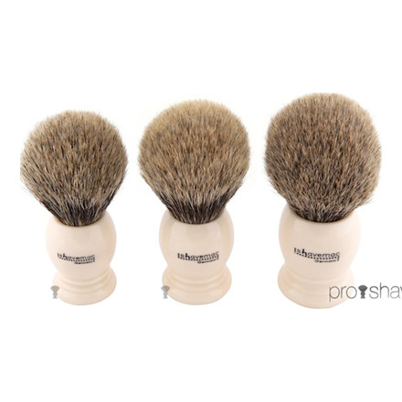 Shavemac Barberkost, Pure Badger, 30mm