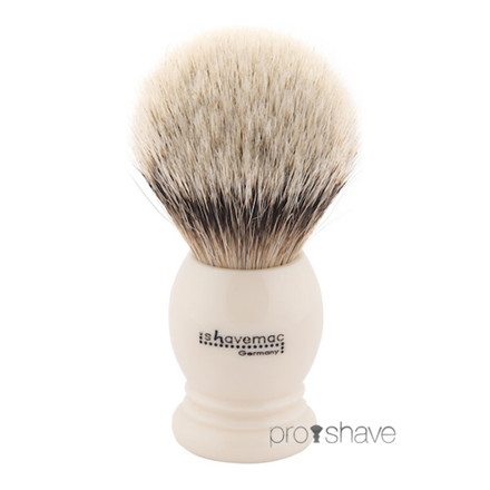Shavemac Barberkost, Silver Tip Badger, 26mm
