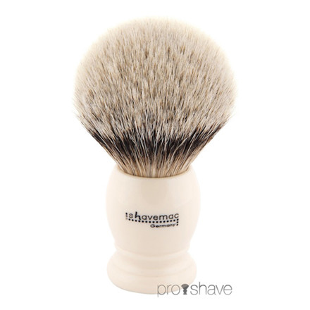 Shavemac Barberkost, Silver Tip Badger, 30mm