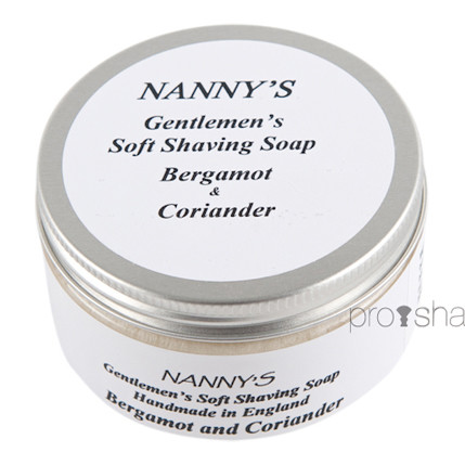 Nanny's Silly Soap Grapefruit & Lemongrass Barbersæbe, 100 gr.
