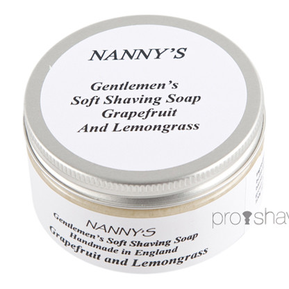 Nanny's Silly Soap Grapefruit & Lemongrass Barbersæbe, 100 gr.