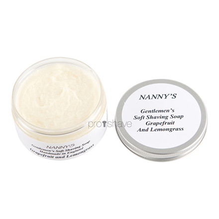 Nanny's Silly Soap Grapefruit & Lemongrass Barbersæbe, 100 gr.