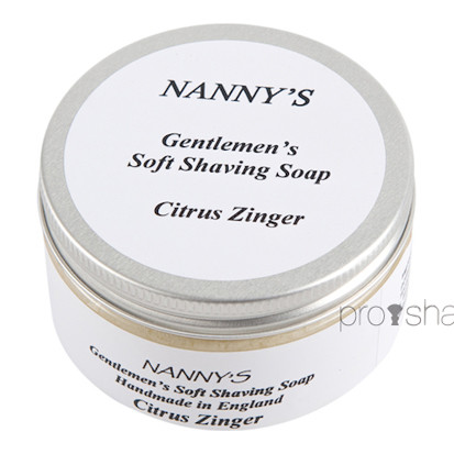 Nanny's Silly Soap Citrus Zinger Barbersæbe, 100 gr.