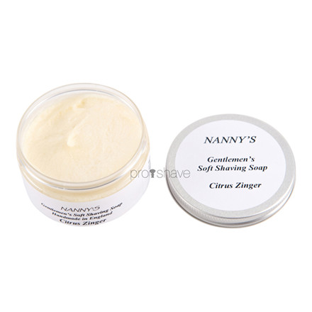 Nanny's Silly Soap Citrus Zinger Barbersæbe, 100 gr.