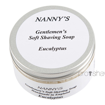 Nanny's Silly Soap Eucalyptus & Tea Tree Barbersæbe, 100 gr.