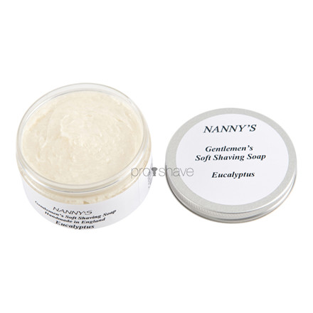Nanny's Silly Soap Eucalyptus & Tea Tree Barbersæbe, 100 gr.