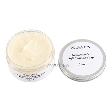 Nanny's Silly Soap Lime Barbersæbe, 100 gr.