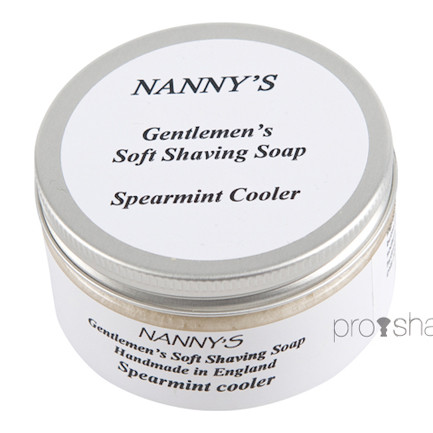 Nanny's Silly Soap Spearmint Cooler Barbersæbe, 100 gr.