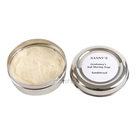 Nanny's Silly Soap Sandalwood Luksus-Barbersæbe, 120 gr.