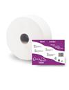 TOILETPAPIR JUMBO MIDI 2-LAGS HVID 6X380