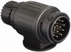 Adapter fra 13-pol til 7-pol stik