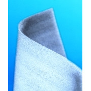 Hvid foam i rulle, 75 cm x 300 m x 1 mm