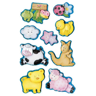 STICKERS BUTTEDE DYR