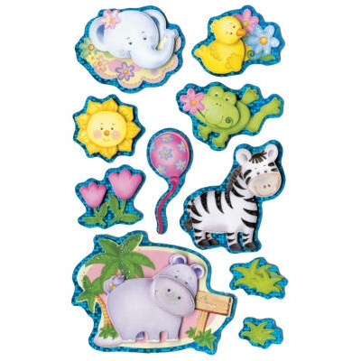 STICKERS 3D GLADE DYR