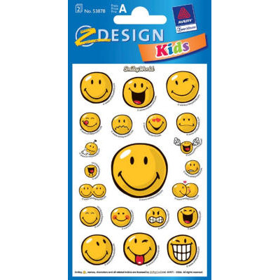 STICKERS SMILEY STYLEMIX PAPIR