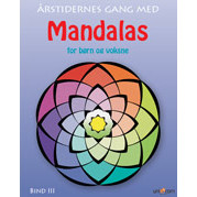 MALEBOG - MANDALAS ÅRSTIDERNES GANG - BIND 3 - FOR BØRN OG VOKSNE