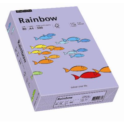 PAPIR A4 80 g/m2 RAINBOW NATURAL WHITE 500 ARK