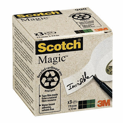 TAPE SCOTCH MAGIC 900 GENBRUG 19X33