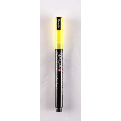 NAGA WHITEBOARDMARKER 10 MM Ø -  FLUORESCERENDE GUL