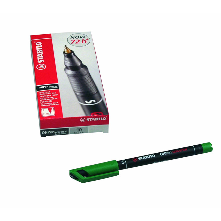 OVERHEADPEN STABILO PM GRØN SF 841/36