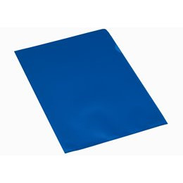 OMSLAG BLÅ PP A4 0,11