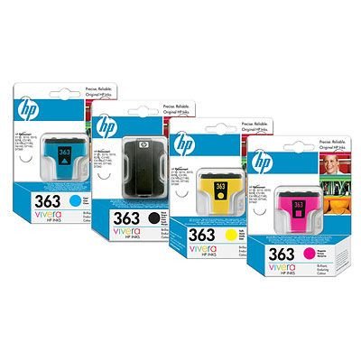 HP INK-JET PATRONER NO. 363