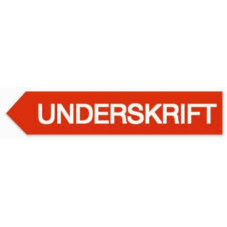 ETIKET PIL ”UNDERSKRIFT” 1000 STK AVERY 43-422 