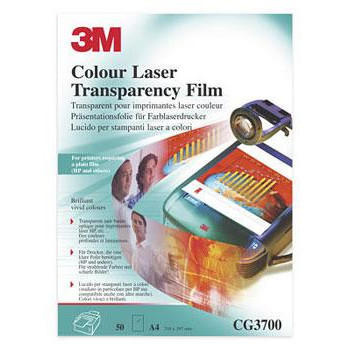 3M CG 3700 transparent t/HP ColorLaser A4 (50)