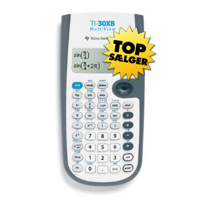 Texas TI-30 MultiView - Vælg mellem XB og XS