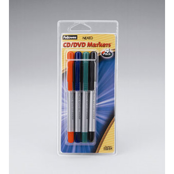Fellowes CD Tusch (NEATO) PEN-DISPLAY UNIT 4 farver  (4)