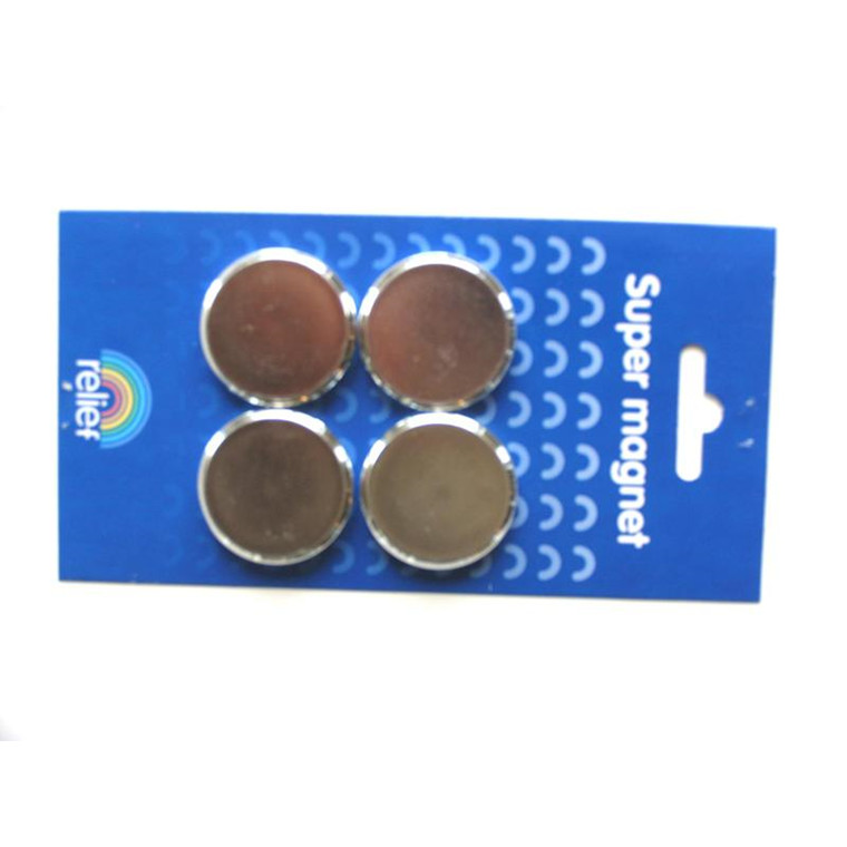 RELIEF MAGNETER 30 MM - SORT