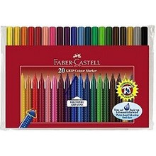 FARVERIGE GRIP TUSSER FABER CASTELL 20 STK.