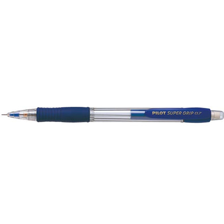 PENCIL PILOT 0,7 H-187 SUPER GRIP BLÅ