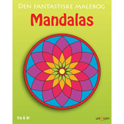 MALEBOG DEN FANTASTISKE MANDALAS - FRA 6 ÅR