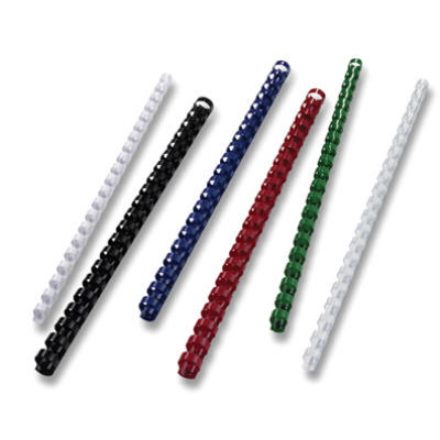 PLASTSPIRALER A4, 21 RINGE, 6 MM