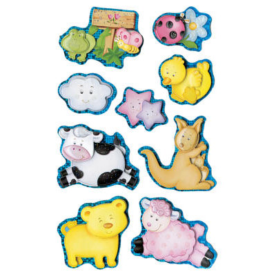 STICKERS BUTTEDE DYR