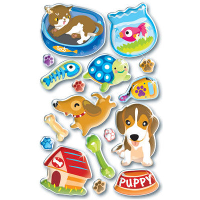STICKERS 3D GLOSSY DYR