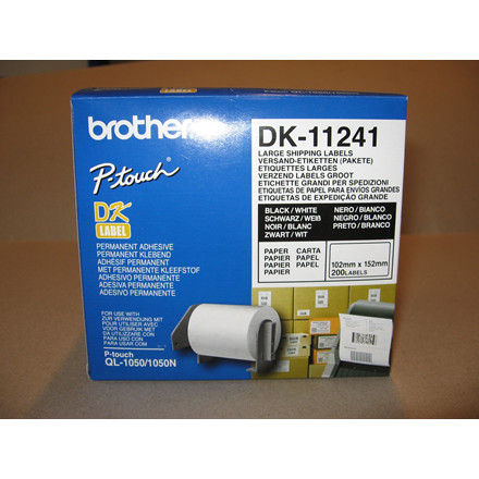 Brother fragt-etiketter 102x152mm (DK-11241) 200 stk.