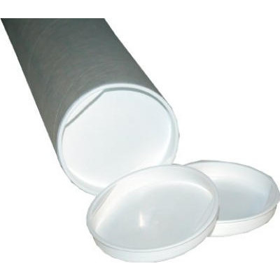 PLASTLÅG Ø70 MM HVID /88 STK