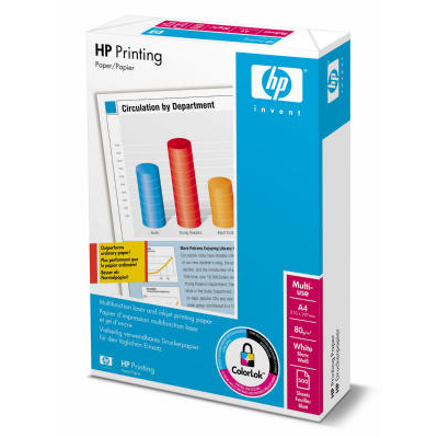 KOPIPAPIR HP PRINTING PAPER A4 80 GRAM 500 ARK PR. PAKKE