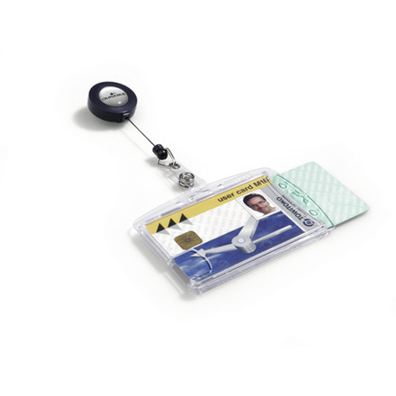 ID-KORTHOLDER MED UDTRÆK TIL ID KORT 90X54 MM 10 STK.